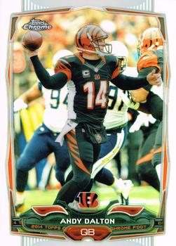 2014 Topps Chrome - Refractor #85 Andy Dalton Front