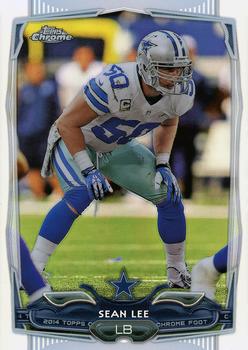 2014 Topps Chrome - Refractor #90 Sean Lee Front