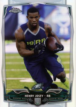 2014 Topps Chrome - Refractor #112 Henry Josey Front