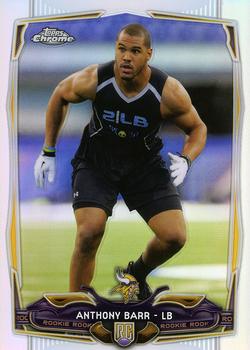 2014 Topps Chrome - Refractor #161 Anthony Barr Front