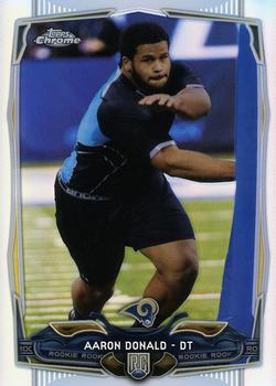 2014 Topps Chrome - Refractor #175 Aaron Donald Front