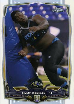 2014 Topps Chrome - Refractor #198 Timmy Jernigan Front