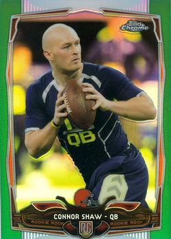 2014 Topps Chrome - Green Refractor #146 Connor Shaw Front