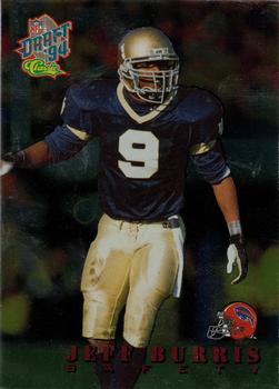 1994 Classic NFL Draft - Draft Stars #2 Jeff Burris  Front