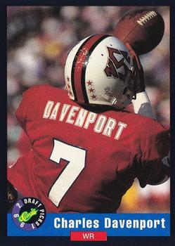 1992 Classic Draft Picks #9 Charles Davenport  Front