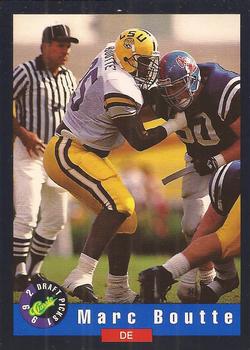1992 Classic Draft Picks #32 Marc Boutte  Front