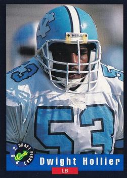 1992 Classic Draft Picks #44 Dwight Hollier  Front