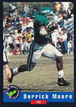 1992 Classic Draft Picks #87 Derrick Moore  Front