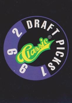 1992 Classic Draft Picks #100 Checklist 2: 51-100 Front
