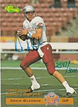 1993 Classic #NNO Drew Bledsoe Front