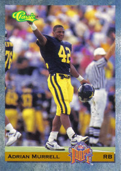 1993 Classic #30 Adrian Murrell  Front