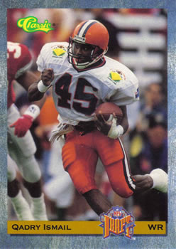 1993 Classic #45 Qadry Ismail  Front