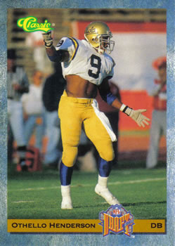 1993 Classic #54 Othello Henderson  Front