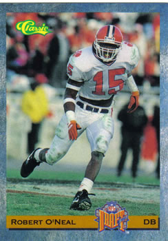 1993 Classic #75 Robert O'Neal  Front