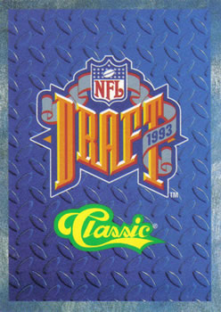 1993 Classic #99 Checklist 1: 1-50 Front
