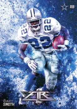 2014 Topps Fire #1 Emmitt Smith Front
