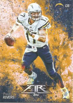 2014 Topps Fire #39 Philip Rivers Front