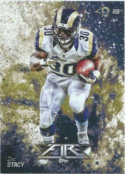 2014 Topps Fire #41 Zac Stacy Front