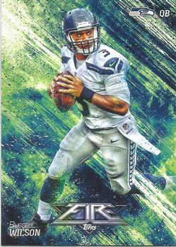 2014 Topps Fire #46 Russell Wilson Front