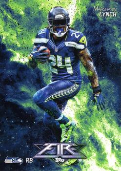 2014 Topps Fire #59 Marshawn Lynch Front