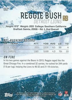 2014 Topps Fire #82 Reggie Bush Back
