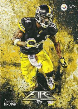 2014 Topps Fire #84 Antonio Brown Front