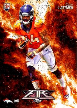 2014 Topps Fire #116 Cody Latimer Front