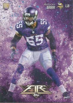 2014 Topps Fire #118 Anthony Barr Front