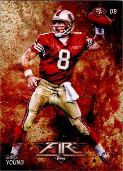 2014 Topps Fire #36 Steve Young Front