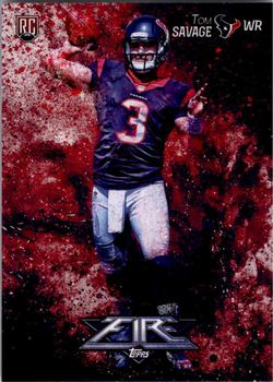 2014 Topps Fire #106 Tom Savage Front