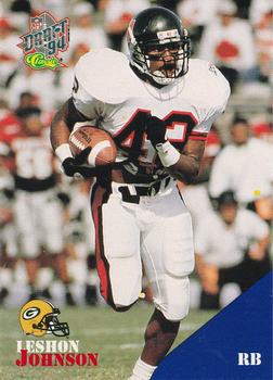 1994 Classic NFL Draft #14 LeShon Johnson  Front