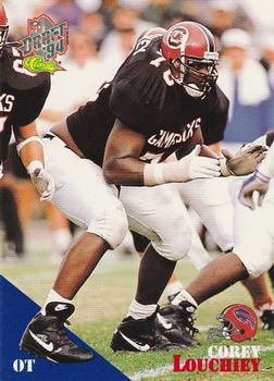 1994 Classic NFL Draft #26 Corey Louchiey  Front