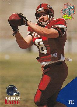1994 Classic NFL Draft #62 Aaron Laing  Front