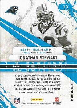 2010 Panini Rookies & Stars #19 Jonathan Stewart  Back