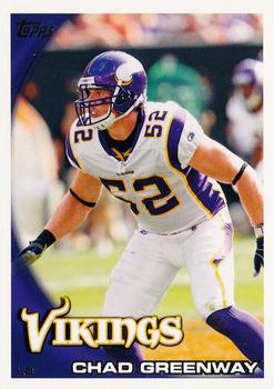 2010 Topps #49 Chad Greenway  Front