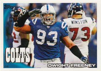 2010 Topps #130 Dwight Freeney  Front
