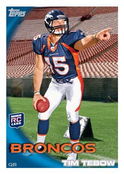 2010 Topps #440 Tim Tebow Front