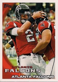 2010 Topps #16 Atlanta Falcons Front