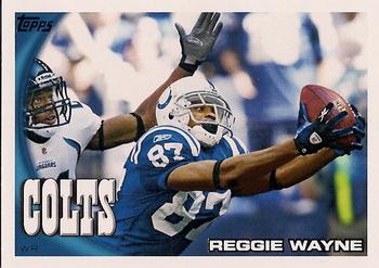 2010 Topps #180 Reggie Wayne  Front