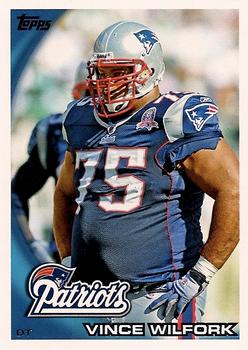 2010 Topps #214 Vince Wilfork  Front