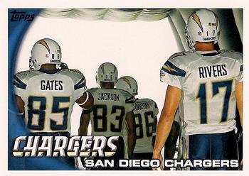 2010 Topps #216 San Diego Chargers Front
