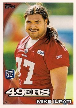 2010 Topps #227 Mike Iupati  Front