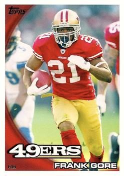 2010 Topps #257 Frank Gore Front