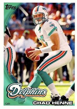 2010 Topps #301 Chad Henne Front
