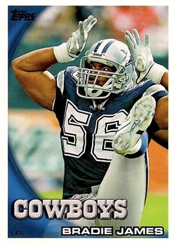 2010 Topps #305 Bradie James Front