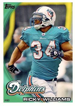 2010 Topps #322 Ricky Williams Front