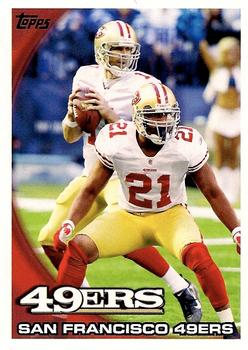 2010 Topps #332 San Francisco 49ers Front
