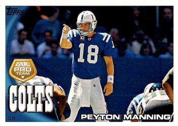2010 Topps #341 Peyton Manning Front