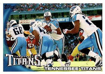 2010 Topps #355 Tennessee Titans Front
