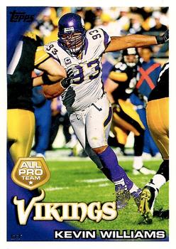 2010 Topps #382 Kevin Williams Front